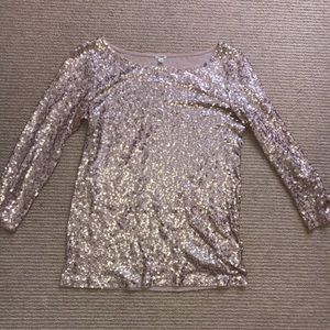 JCrew Sparkly Blouse